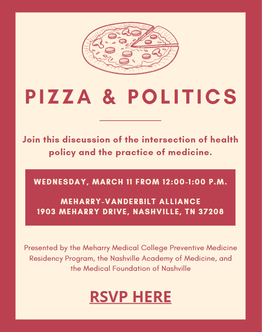 Pizza And Politics At Meharry Medical College Nashville Academy