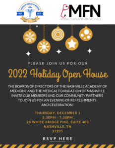 NAM / MFN Holiday Open House @ NAM / MFN Office